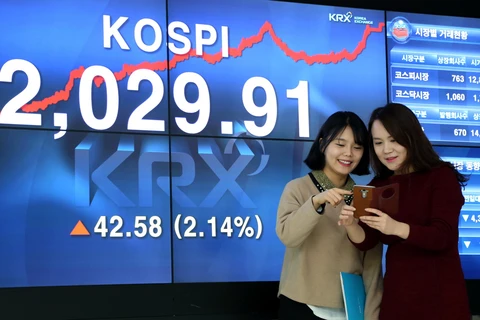 Sàn chứng khoán KRX của Hàn Quốc. (Nguồn: businesskorea.co.kr)