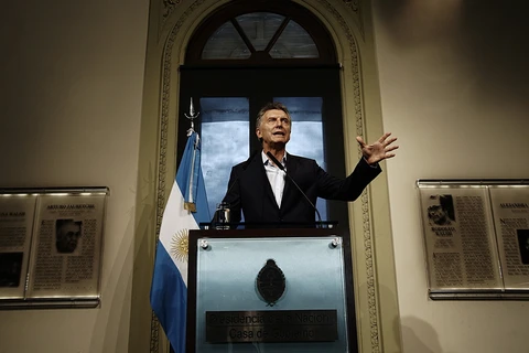 Tân Tổng thống Argentina Mauricio Macri. (Nguồn: Corbis)