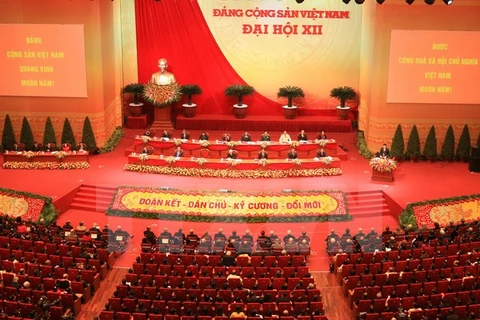 Toàn cảnh Đại hội đại biểu toàn quốc lần thứ XII của Đảng Cộng sản Việt Nam. (Nguồn: TTXVN)