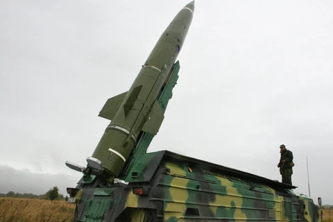 Tên lửa đạn đạo Tochka-U. (Nguồn: Sputnik)