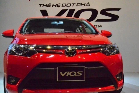 Vios vẫn là mẫu xe đạt doanh số bán ​cao nhất của Toyota Việt Nam. (Ảnh: Việt Hùng/Vietnam+)