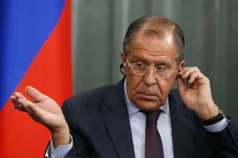 Ngoại trưởng Nga Sergey Lavrov. (Nguồn: Reuters)