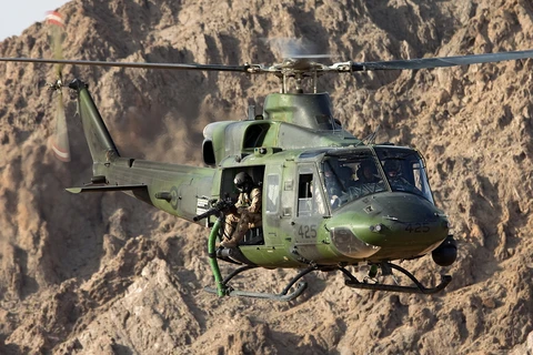Máy bay trực thăng vũ trang Griffon của quân đội Canada. (Nguồn: airliners.net)