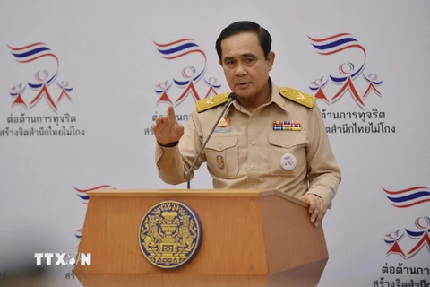Thủ tướng Thái Lan Prayuth Chan-ocha. (Ảnh: THX/TTXVN)