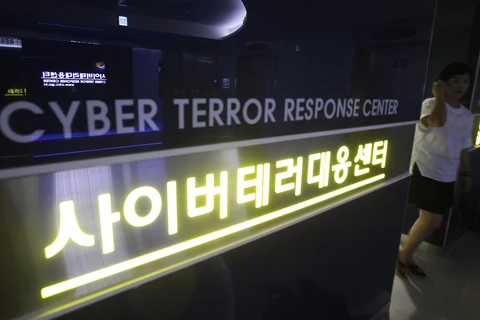 Cơ quan đối phó với các vụ tấn công mạng của Hàn Quốc. (Nguồn: AP)