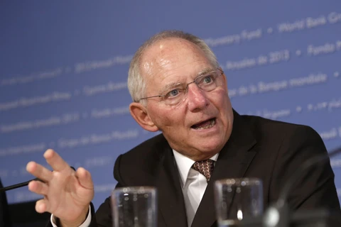 Bộ trưởng Tài chính liên bang Đức Wolfgang Schauble. (Nguồn: cicero.de)