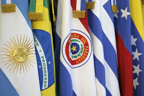 Các quốc gia trong khối Mercosur. (Nguồn: voxpopuli.ec)