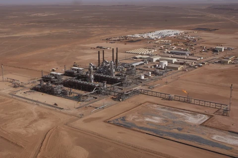 Mỏ khí đốt tại tỉnh Ghardaia, Algeria. (Nguồn: Statoil)