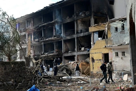 Một vụ đánh bom xe tại Thổ Nhĩ Kỳ được cho là do PKK tiến hành. (Nguồn: thenational.ae)