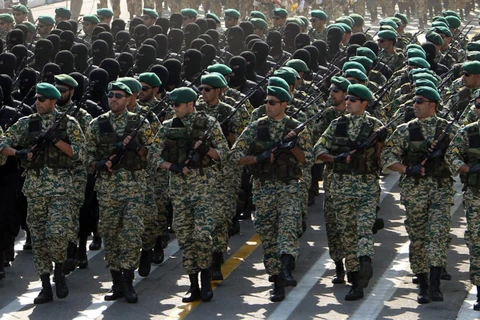 Các binh sỹ Iran. (Nguồn: Reuters)