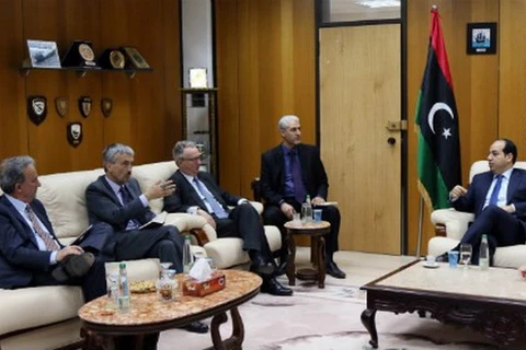 Đại sứ Anh, Pháp và Tây Ban Nha đã tới thủ đô Tripoli của Libya để ủng hộ chính phủ đoàn kết dân tộc nước này. (Nguồn: AFP)