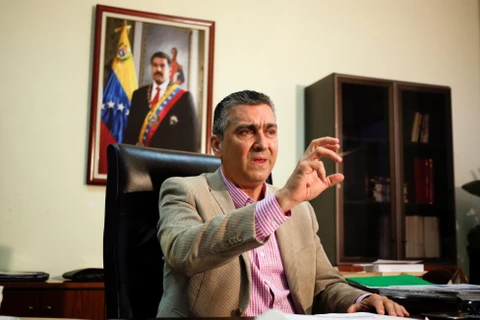 Phó Tổng thống phụ trách kinh tế của Venezuela Miguel Perez. (Nguồn: Reuters)