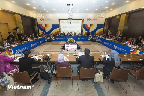 Toàn cảnh Hội nghị Bộ trưởng Văn hóa Nga-ASEAN. (Ảnh: Quang Vinh/Vietnam+)
