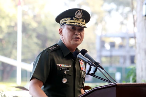 Tham mưu trưởng Các lực lượng vũ trang Philippines, ông Felimon Santos Jr. (Ảnh: AFP)