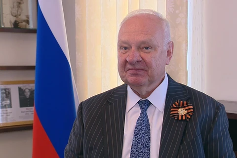 Đại sứ đặc mệnh toàn quyền Liên bang Nga tại Việt Nam Konstantin Vasilevych Vnukov. (Ảnh: PV/Vietnam+)