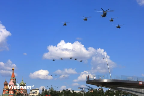 [Photo] Sức mạnh đội hình không quân tham gia duyệt binh Chiến thắng