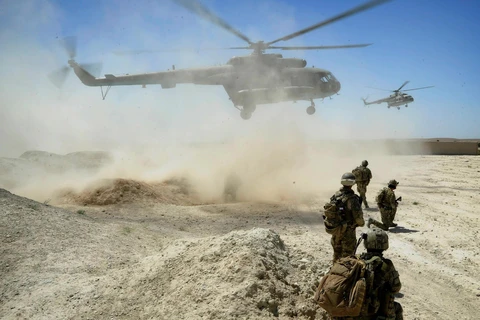 Binh sỹ Australia làm nhiệm vụ tại Kandahar, Afghanistan. (Nguồn: Bộ Quốc phòng Australia)