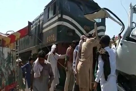 Pakistan: Tai nạn đường sắt thảm khốc khiến 19 người thiệt mạng