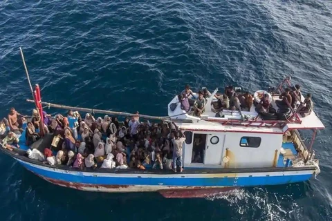 Người tị nạn Rohingya tìm cách di cư tới Malaysia. (Nguồn: AP)