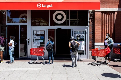 Mỹ: Hãng bán lẻ Target ghi nhận doanh số tăng mạnh nhất trong 58 năm