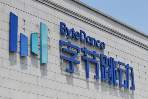 Trụ sở ByteDance tại Bắc Kinh, Trung Quốc. (Ảnh: AFP/TTXVN)