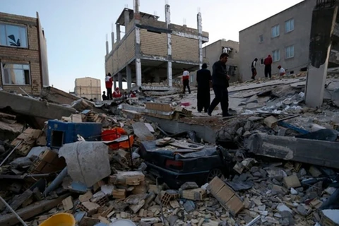 Động đất mạnh ở khu vực Đông Bắc Iran làm nhiều ngôi nhà bị hư hỏng