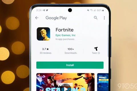 Trò chơi Fortnite trong kho ứng dụng Google Play. (Nguồn: 9to5google.com)