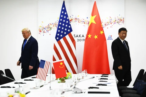 Căng thẳng thương mại Mỹ-Trung ngày càng trở nên gay gắt. (Nguồn: AFP)
