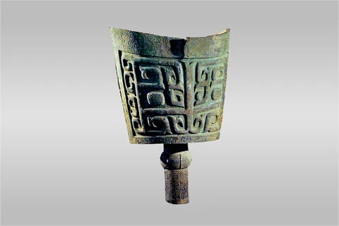 Trung Quốc phát hiện chũm chọe đồng niên đại 3.000 năm từ đời Thương
