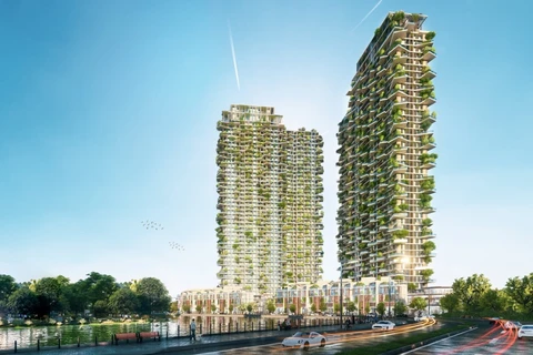 Tập đoàn kiến trúc đẳng cấp thế giới thiết kế tháp biểu tượng Ecopark
