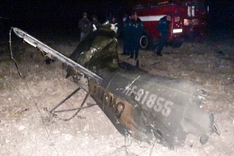 Trực thăng Mi-24 của Nga bị Azerbaijan bắn hạ trên bầu trời Armenia
