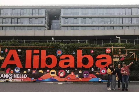 Cổ phiếu của Alibaba sụt giảm sau quyết định siết chặt kiểm soát các công ty Internet. (Nguồn: AFP)