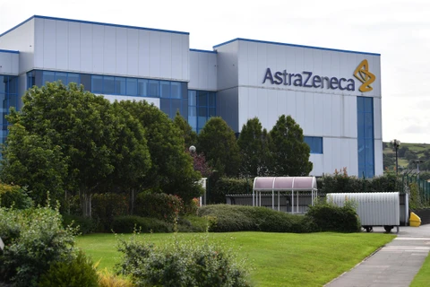 Văn phòng Tập đoàn dược AstraZeneca ở Macclesfield, Cheshire, Anh, ngày 21/7/2020. (Ảnh: AFP/TTXVN)