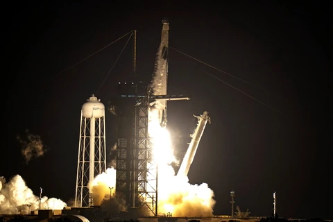 [Video] SpaceX đưa 4 phi hành gia NASA lên Trạm vũ trụ quốc tế ISS