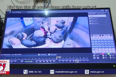 [Video] Hà Nội: Thang máy rơi tự do từ tầng 5, nhiều người bị thương