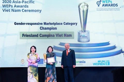FrieslandCampina Việt Nam nhận giải thưởng về trao quyền cho phụ nữ