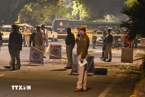 Israel thông tin thêm về vụ nổ bom bên ngoài Đại sứ quán ở Ấn Độ