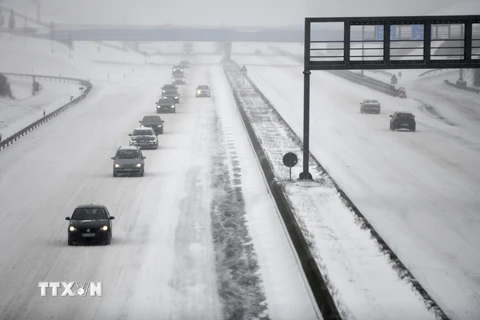 Đức: Hàng nghìn lái xe phải qua đêm trên cao tốc do mắc kẹt vì tuyết