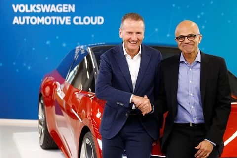 Volkswagen đầu tư 27 tỷ USD cùng Microsoft phát triển xe tự hành