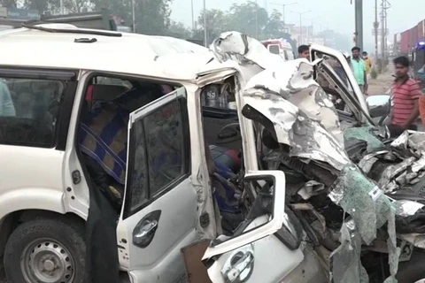Tai nạn giao thông nghiêm trọng ở Ấn Độ làm ít nhất 9 người thiệt mạng