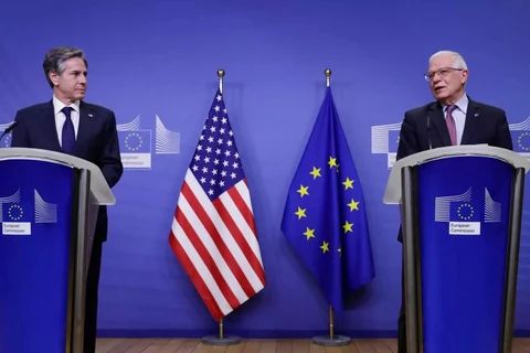 Mỹ và EU chia sẻ nhận thức chung trong quan hệ với Trung Quốc và Nga