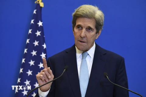 Thúc đẩy cam kết về khí hậu, đặc phái viên John Kerry thăm UAE, Ấn Độ