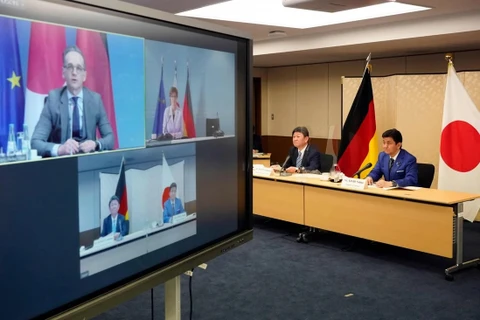 Đức và Nhật Bản lần đầu tổ chức đối thoại quốc phòng, ngoại giao 2+2