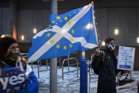 Vấn đề tách khỏi Anh "nóng" lên trước thềm bầu cử nghị viện Scotland