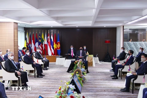 [Photo] Thủ tướng Phạm Minh Chính dự Hội nghị các Nhà lãnh đạo ASEAN