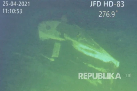 Indonesia công bố video đầu tiên về xác tàu ngầm KRI Nanggala 402