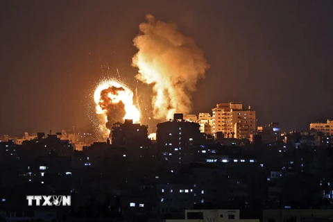 Israel không kích trúng nơi ở của các thành viên cấp cao Hamas