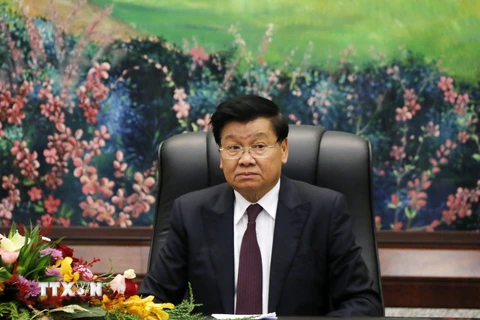 Tổng Bí thư, Chủ tịch nước Lào cảm ơn Việt Nam giúp đỡ chống dịch
