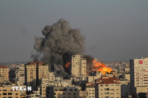 Israel đánh sập ngân hàng Hamas, tuyên bố không dừng không kích Gaza