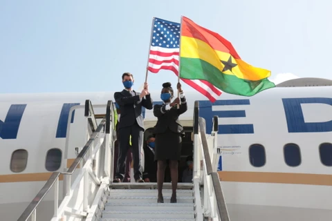 ​Hàng không Mỹ mở lại chuyến bay đến Ghana sau một thập kỷ gián đoạn